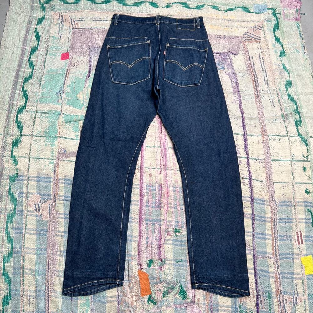 Vintage Levis Engineered Jeans Mens Twisted Button Fly 30x31 Made in Japan